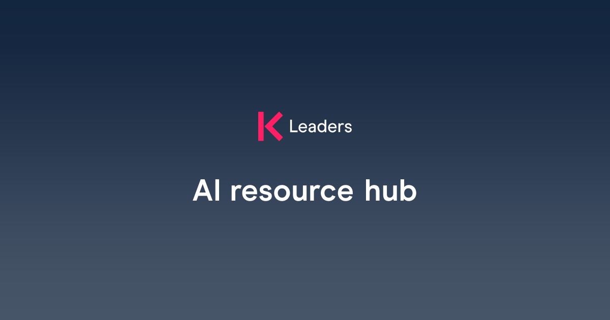 AI resource hub | The Key Leaders
